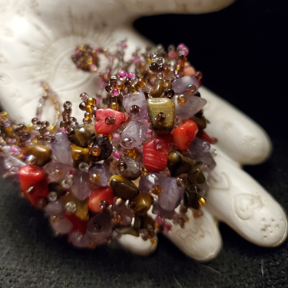 NWOT Set of 3 matching beaded bracelets - Picture 11 of 11